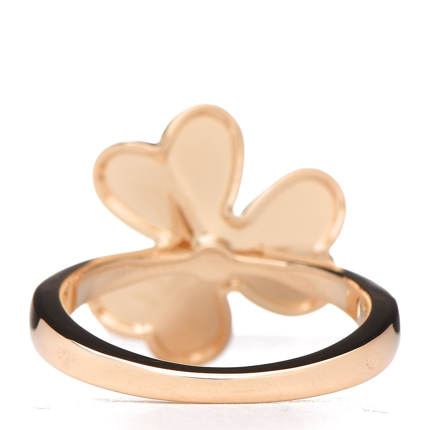 18K Yellow Gold Diamond Small Frivole Ring 50 5.25