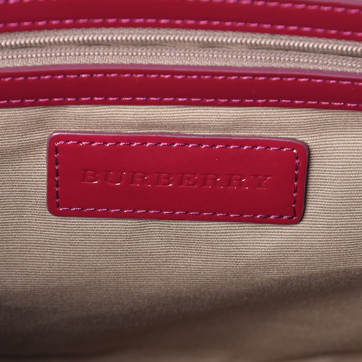 Supernova Check Regent Tote Raspberry