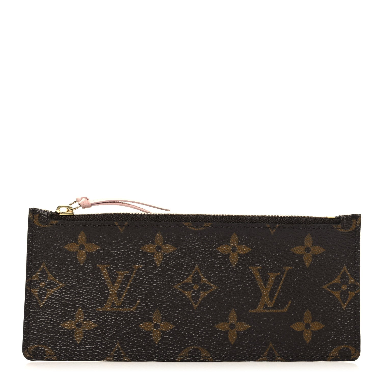 Louis Vuitton Monogram Josephine Wallet Zippered Insert Rose Ballerine 1 of 8