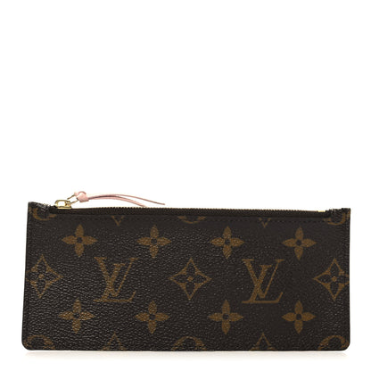 Louis Vuitton Monogram Josephine Wallet Zippered Insert Rose Ballerine 1 of 8