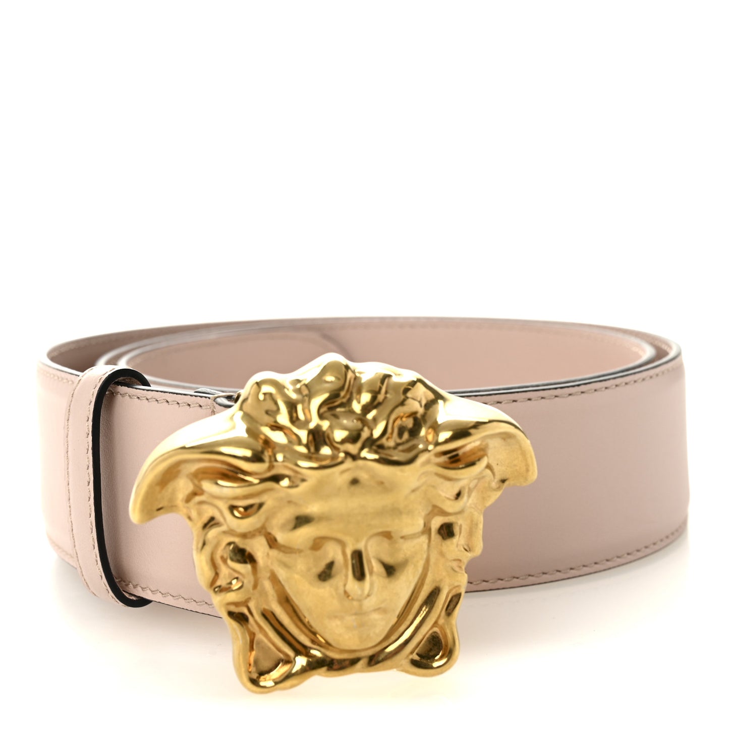 Calfskin 4cm La Medusa Belt 90 36 Pink