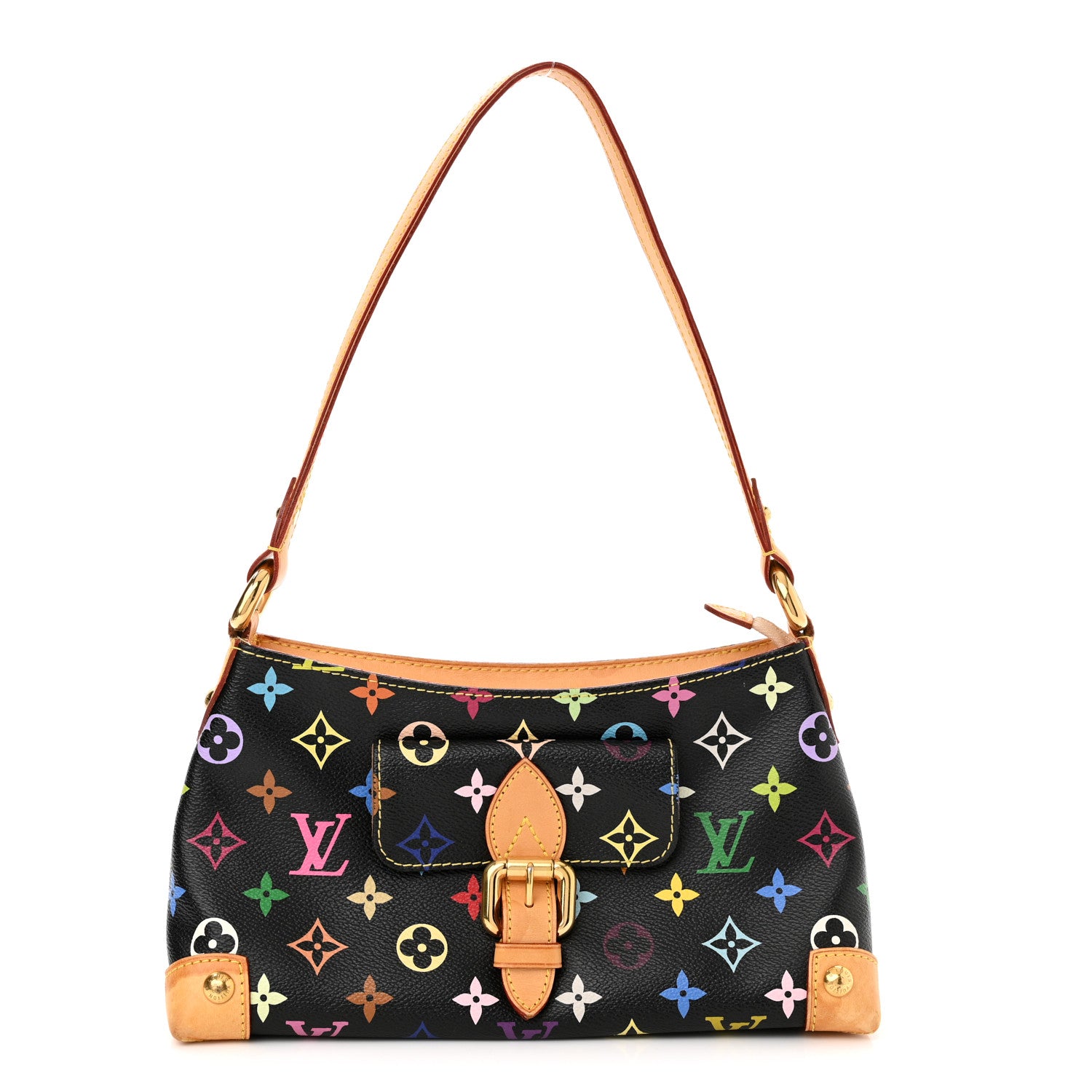 Louis Vuitton Monogram Multicolor Eliza Black 1 of 16