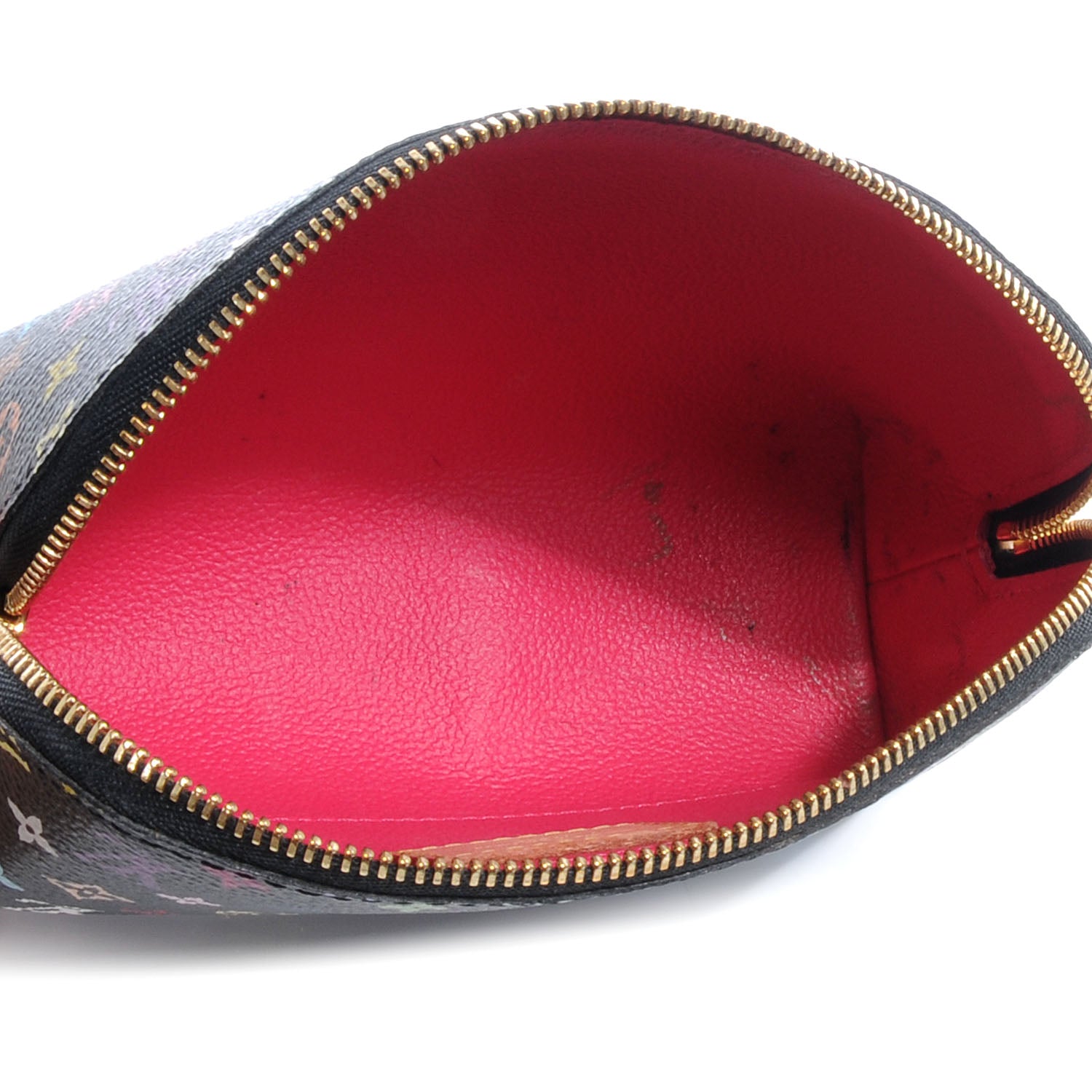 Louis Vuitton Mini Multicolor Cosmetic Pouch Black 5 of 7