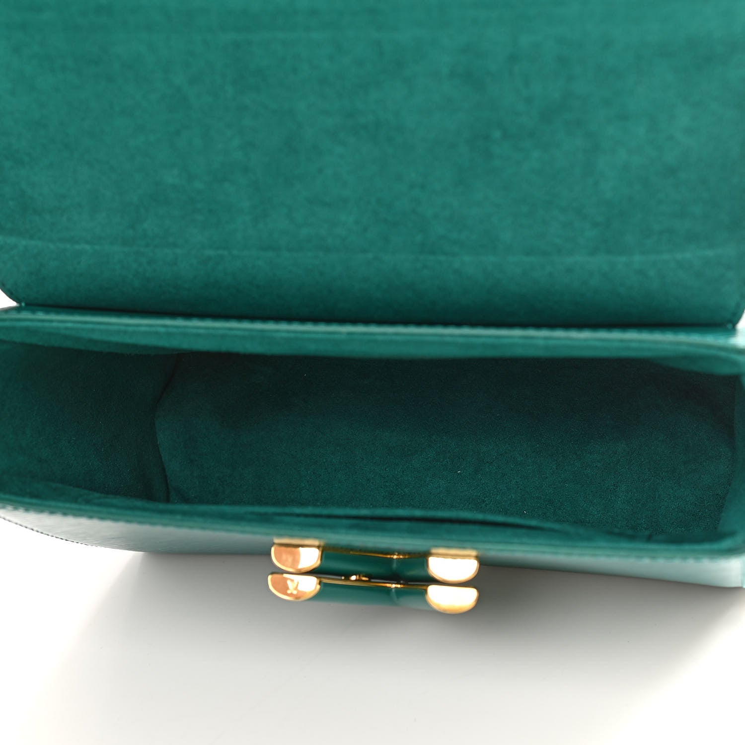 Louis Vuitton Epi Twist Shoulder Bag MM Emeraude 5 of 10