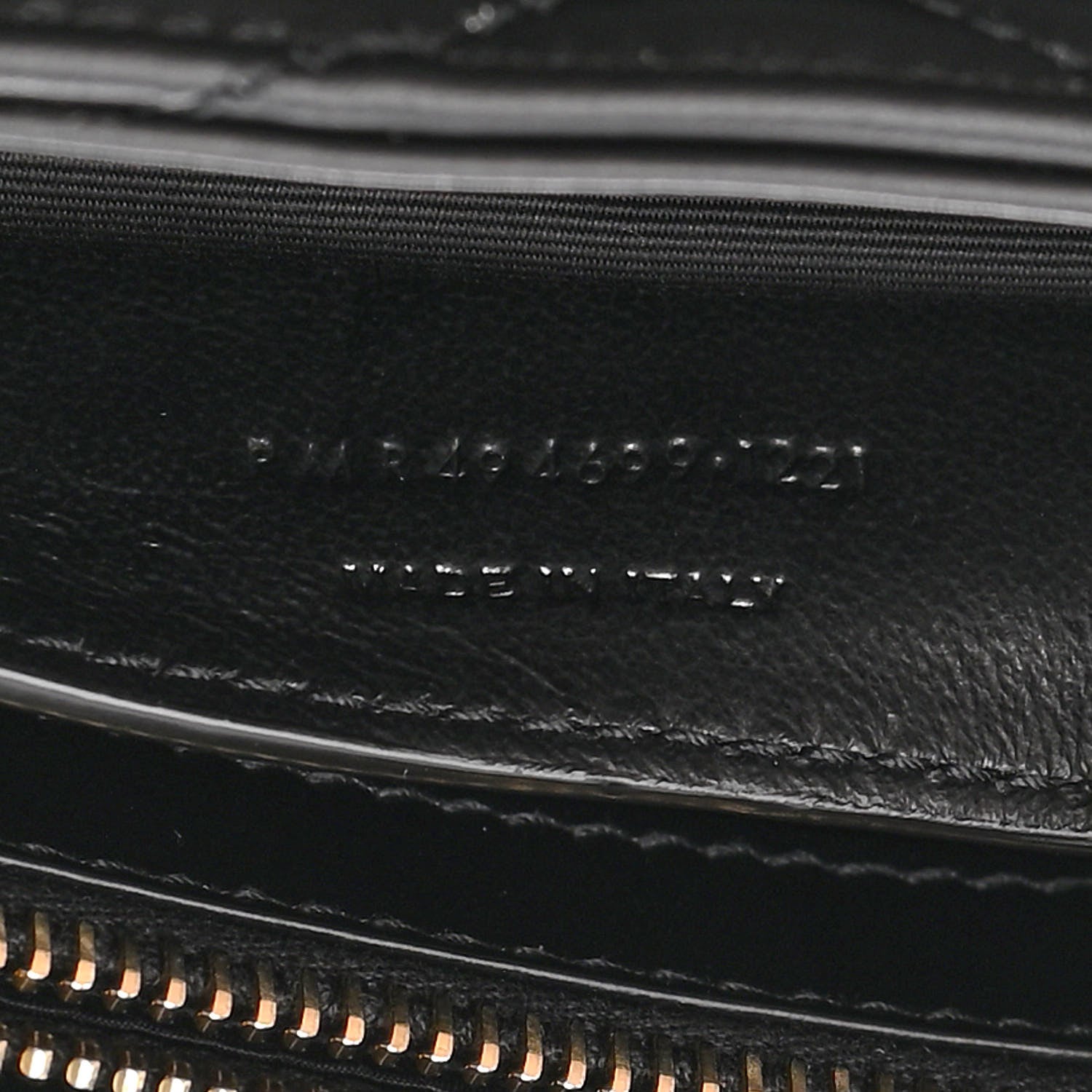 Saint Laurent Calfskin Y Quilted Monogram Small Loulou Chain Satchel Black 7 of 13