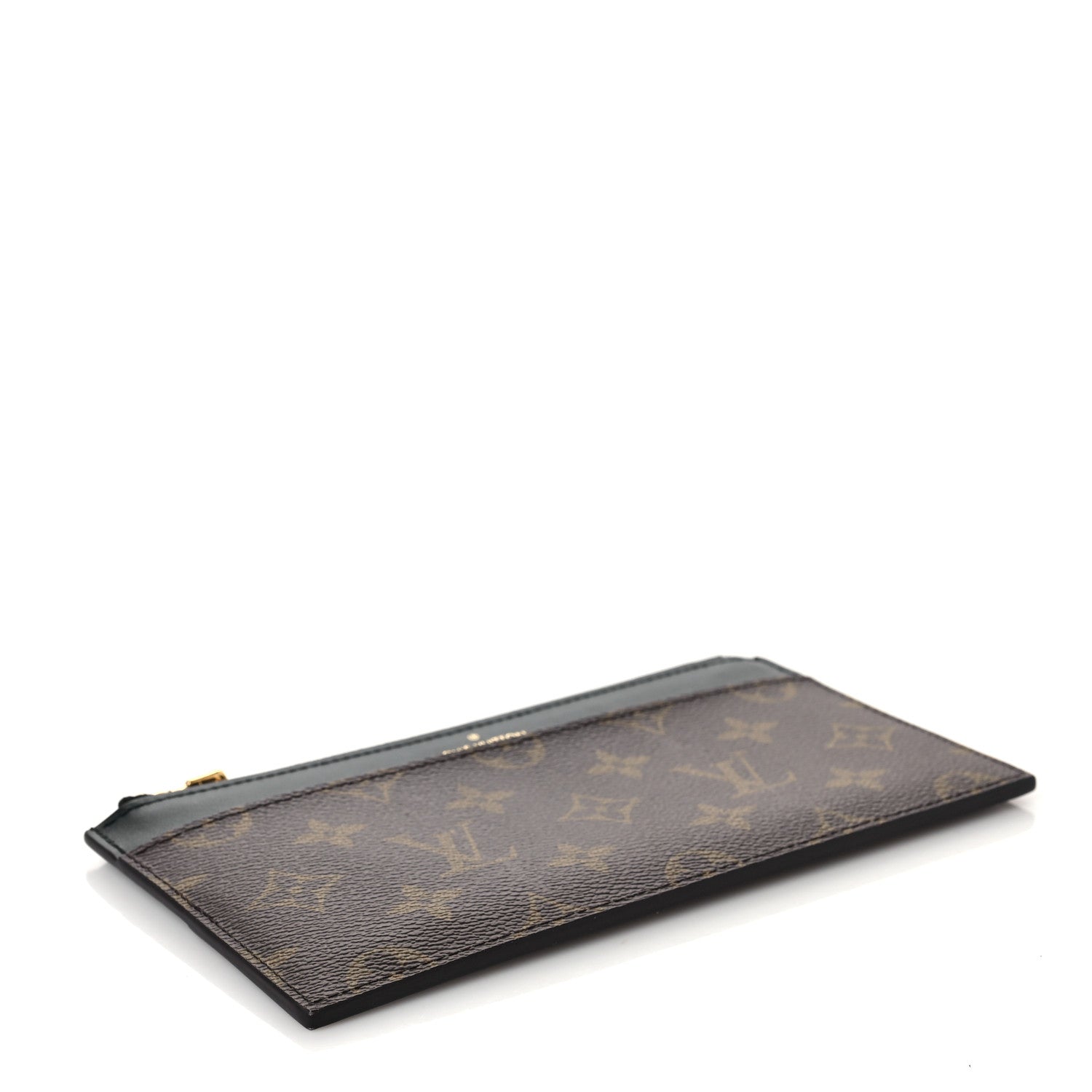 Louis Vuitton Monogram Slim Purse Black 4 of 6