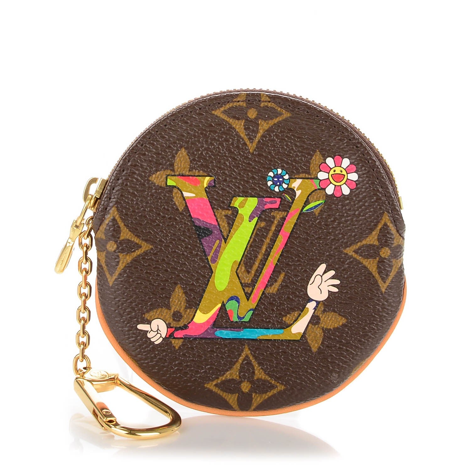 Louis Vuitton Monogram MOCA Round Coin Purse 1 of 7