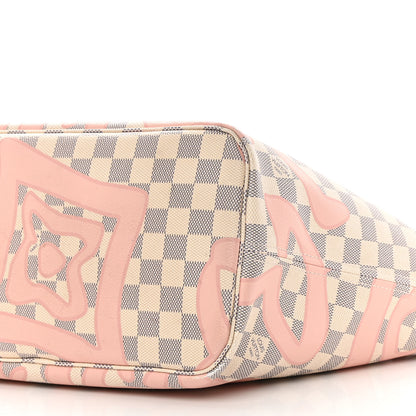 Louis Vuitton Damier Azur Tahitienne Neverfull MM 12 of 23