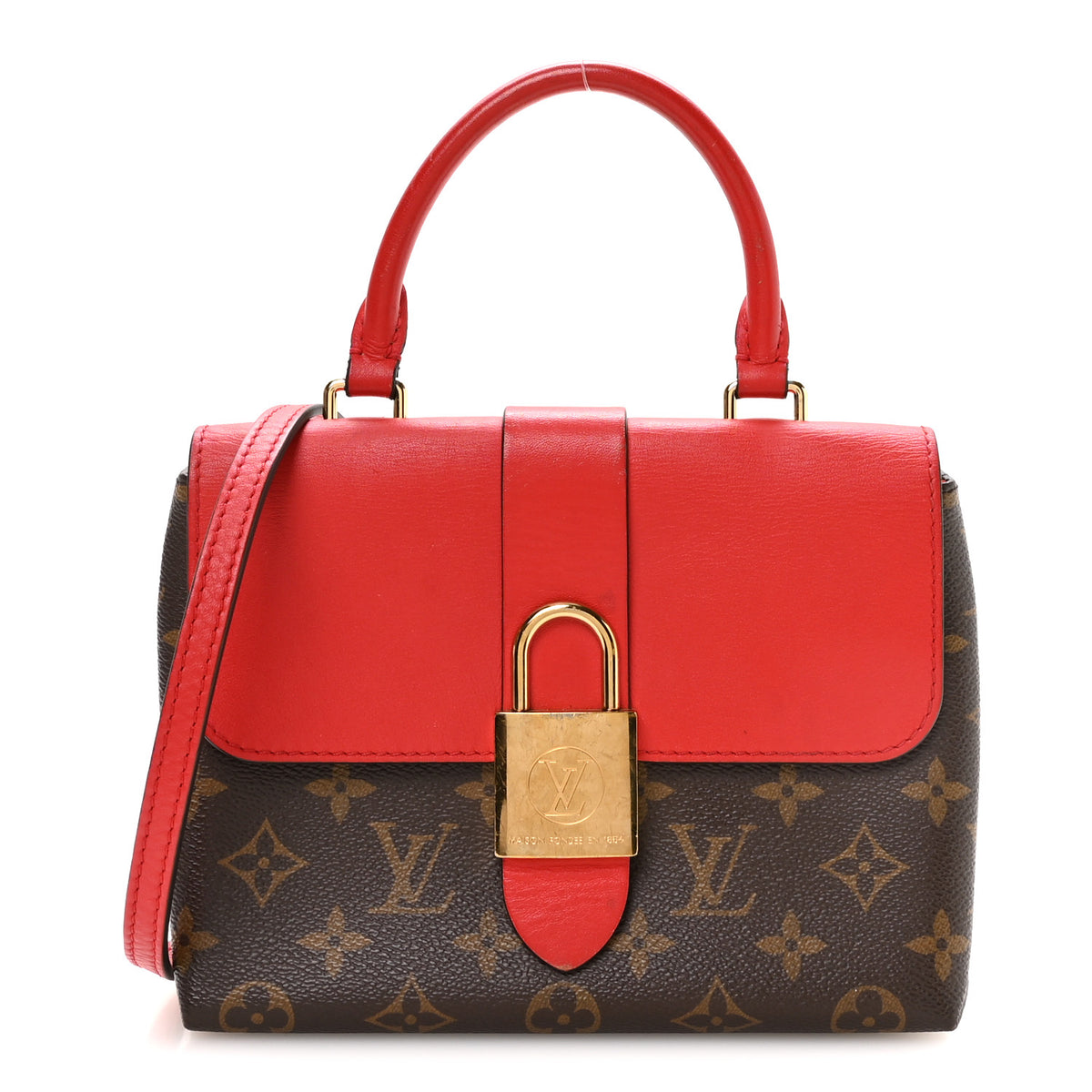 Monogram Locky BB Coquelicot