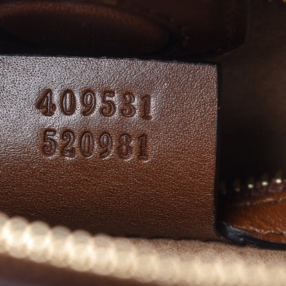 Gucci GG Supreme Monogram Small Top Handle Bag Beige Tuscany 7 of 10