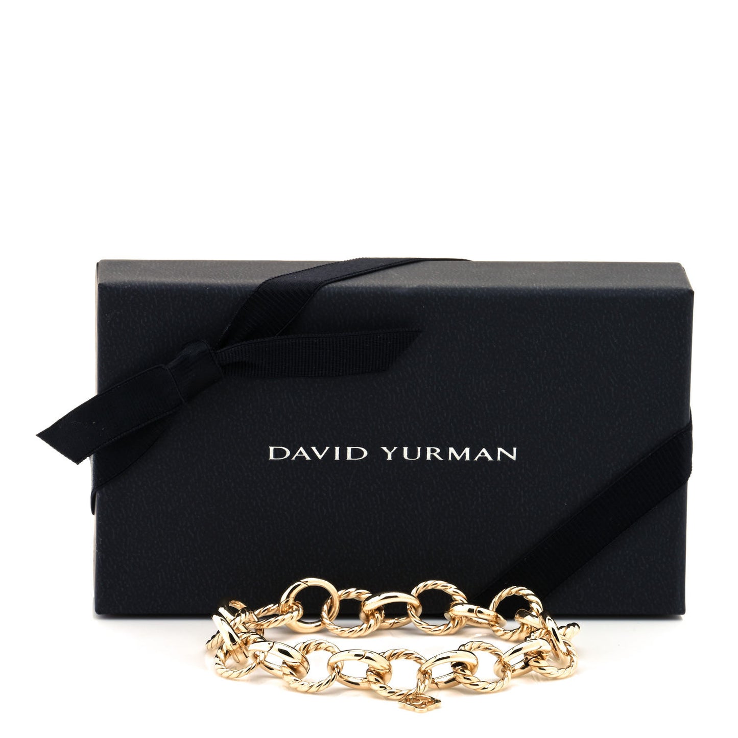 18K Yellow Gold 12mm Large Oval Link Bracelet