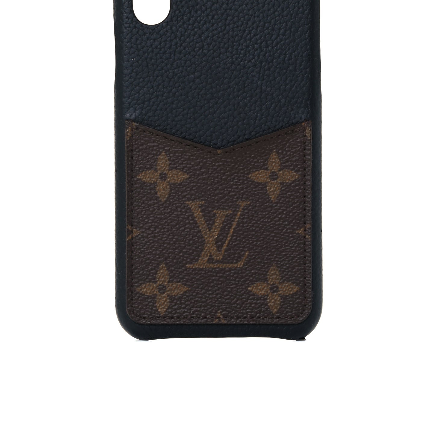 Monogram iPhone X/XS Bumper Black
