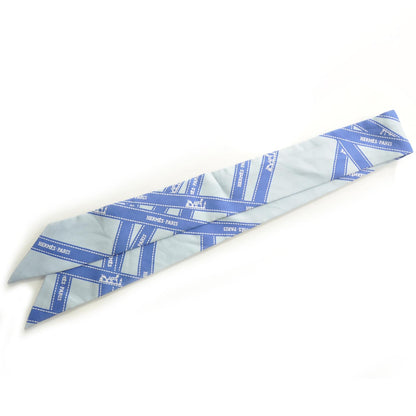 Hermes Silk Bolduc Twilly Bleu 1 of 4