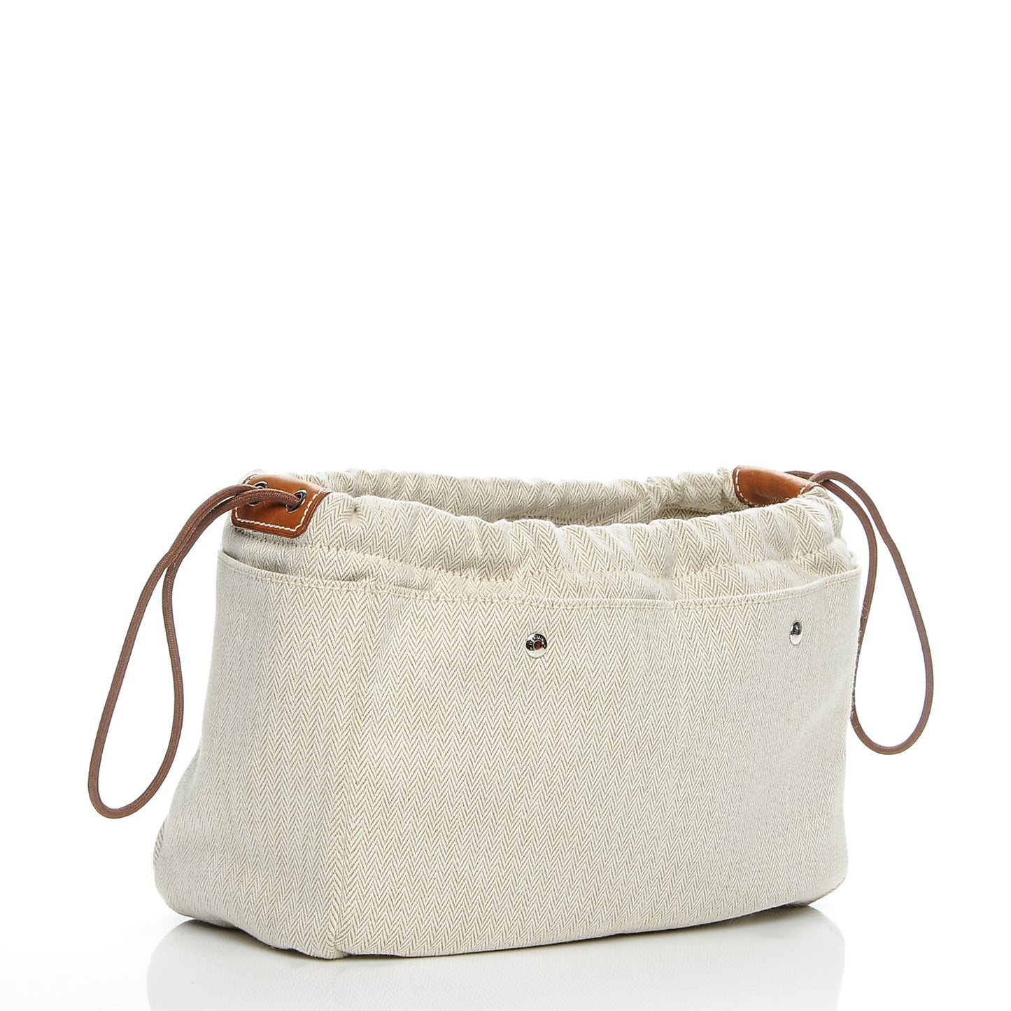Canvas Barenia Fourbi 25 MM Pouch Naturel Fauve
