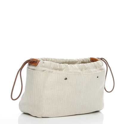 Hermes Canvas Barenia Fourbi 25 MM Pouch Naturel Fauve 3 of 7