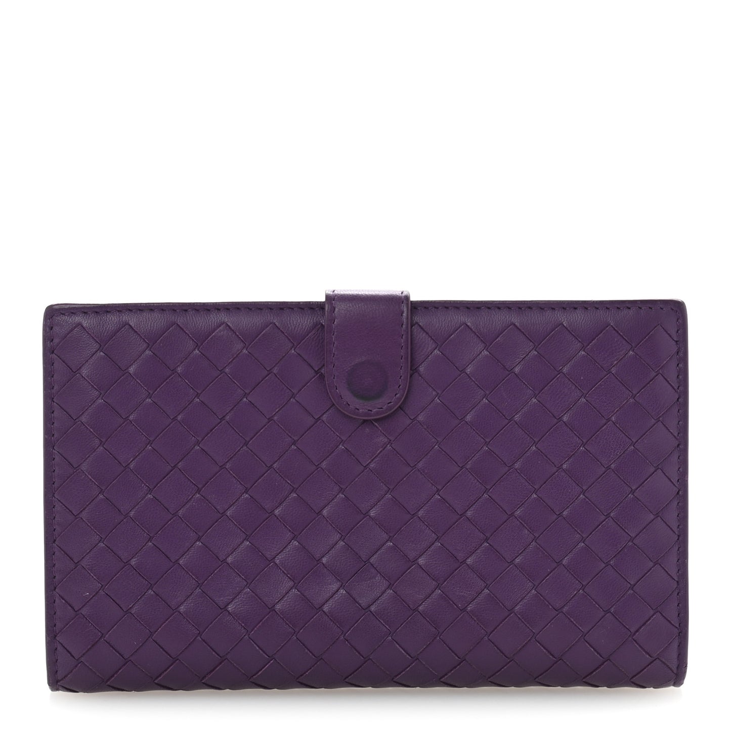 Nappa Intrecciato Continental Wallet Monalisa