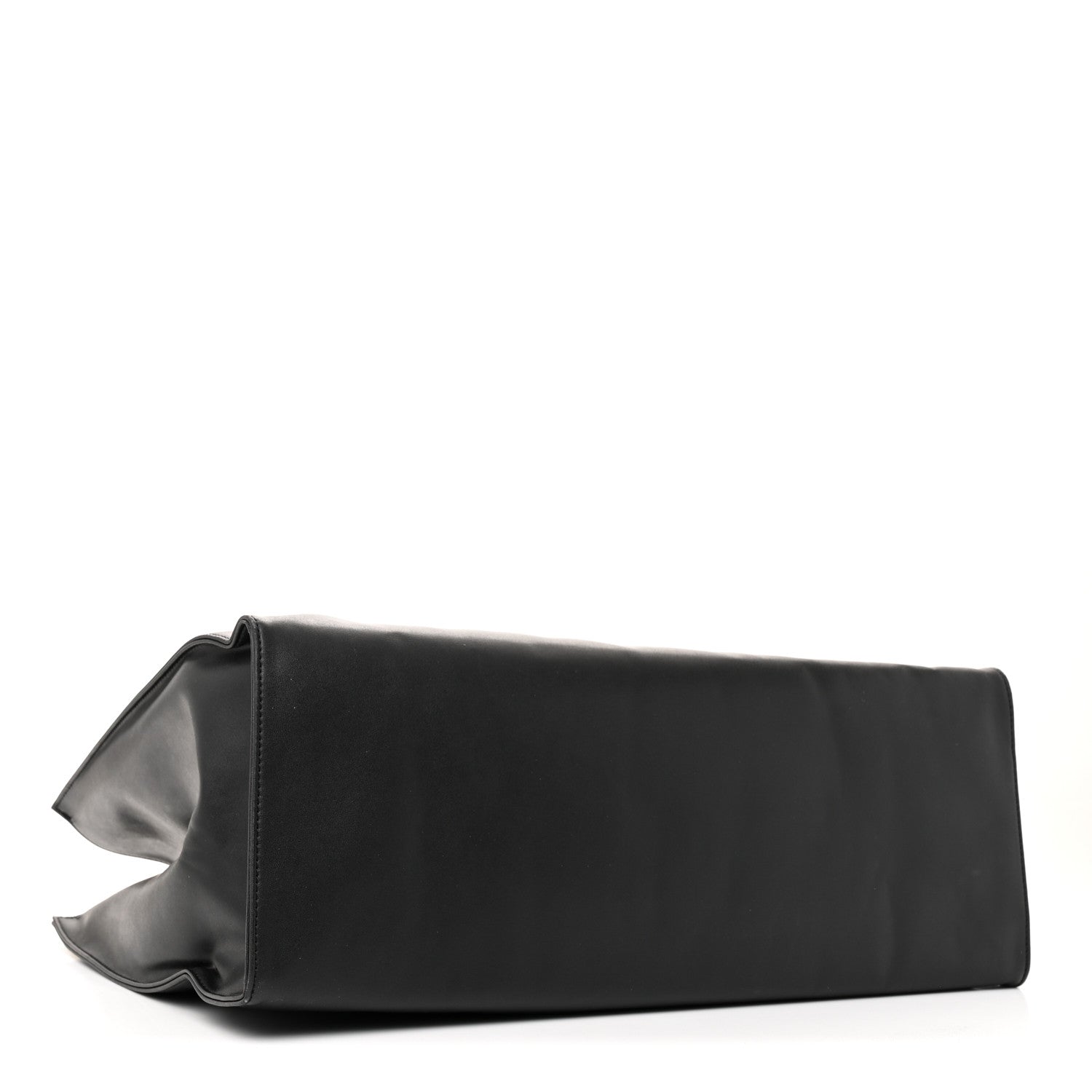 Telfar Vegan Leather Large Shopping Bag Black 4 of 13
