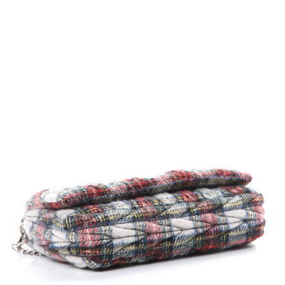 Miu Miu Tartan Matelasse Small Flap Naturale 3 of 9