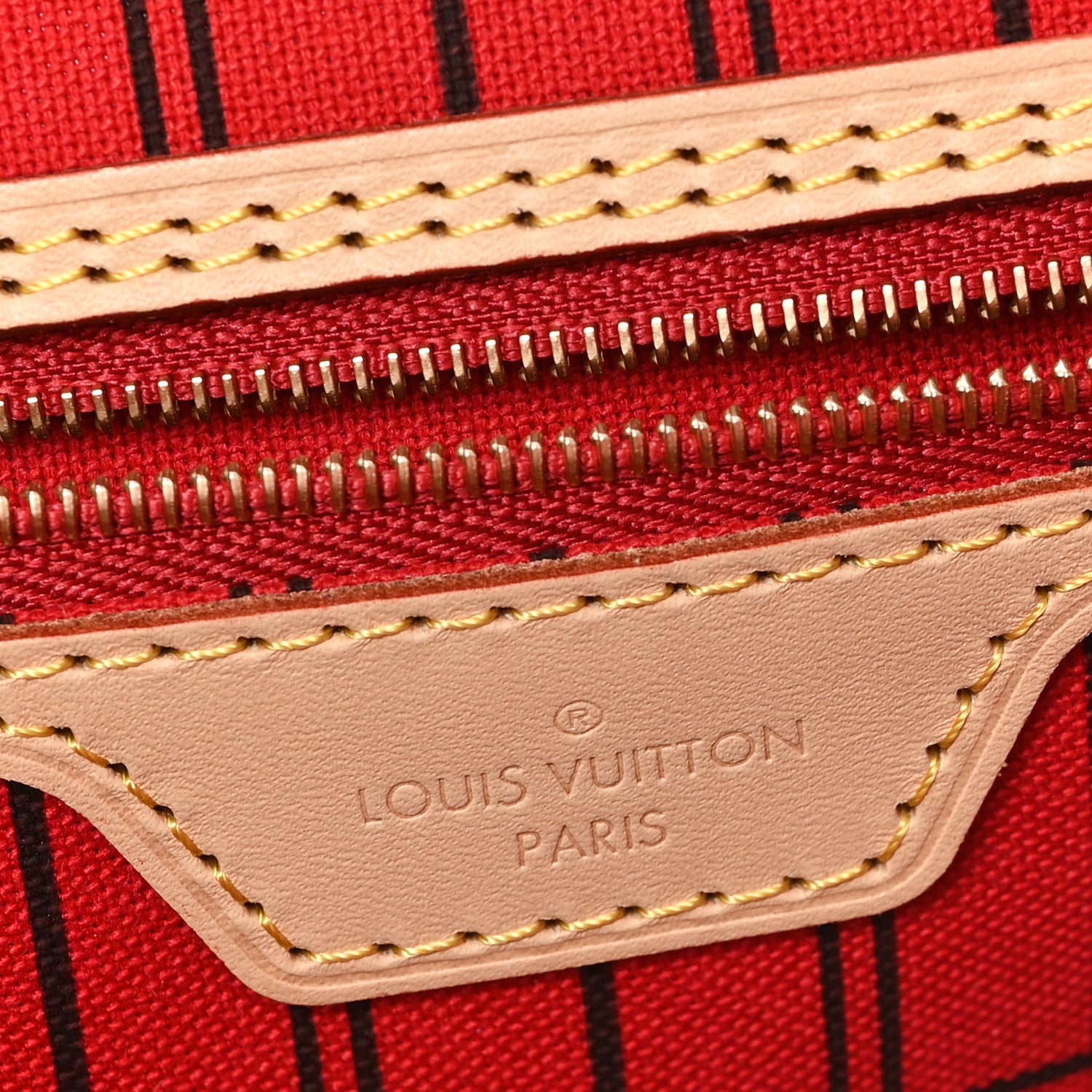 Louis Vuitton Monogram Neo Neverfull MM Cherry 6 of 10