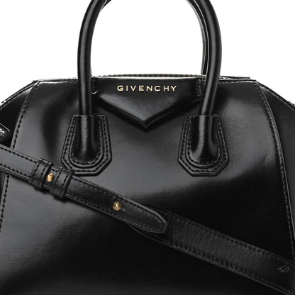 Givenchy Shiny Lord Calfskin Mini Antigona Black 7 of 11