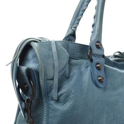 Balenciaga Agneau Classic Hardware City Cyclade 10 of 14