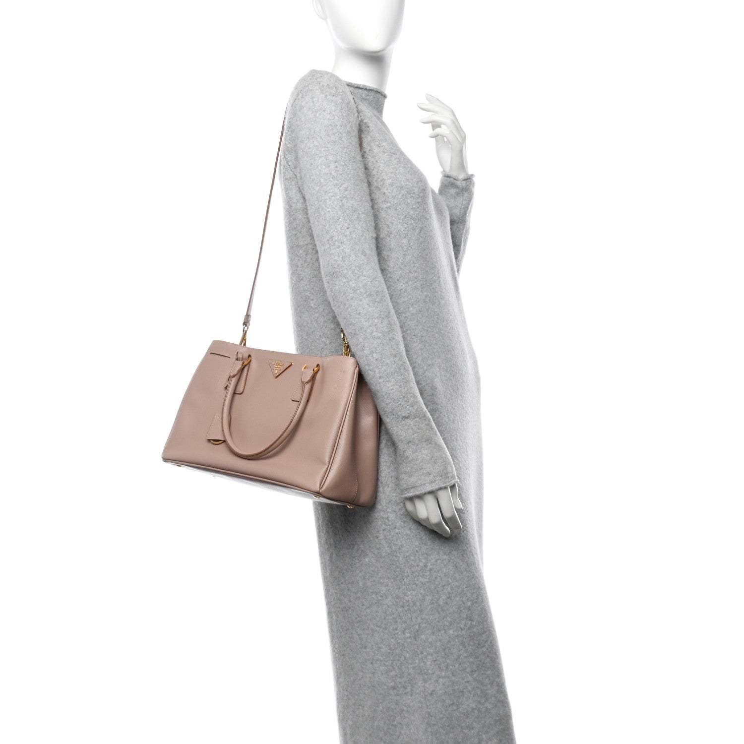 Prada Saffiano Medium Galleria Double Zip Tote Cammeo 2 of 12