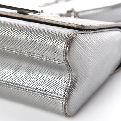 Louis Vuitton Epi Twist Shoulder Bag PM Argent 8 of 13