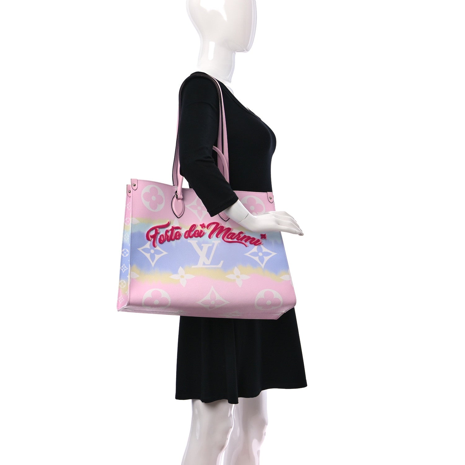 Louis Vuitton Monogram Escale Forte Dei Marmi Onthego GM Pastel 2 of 13