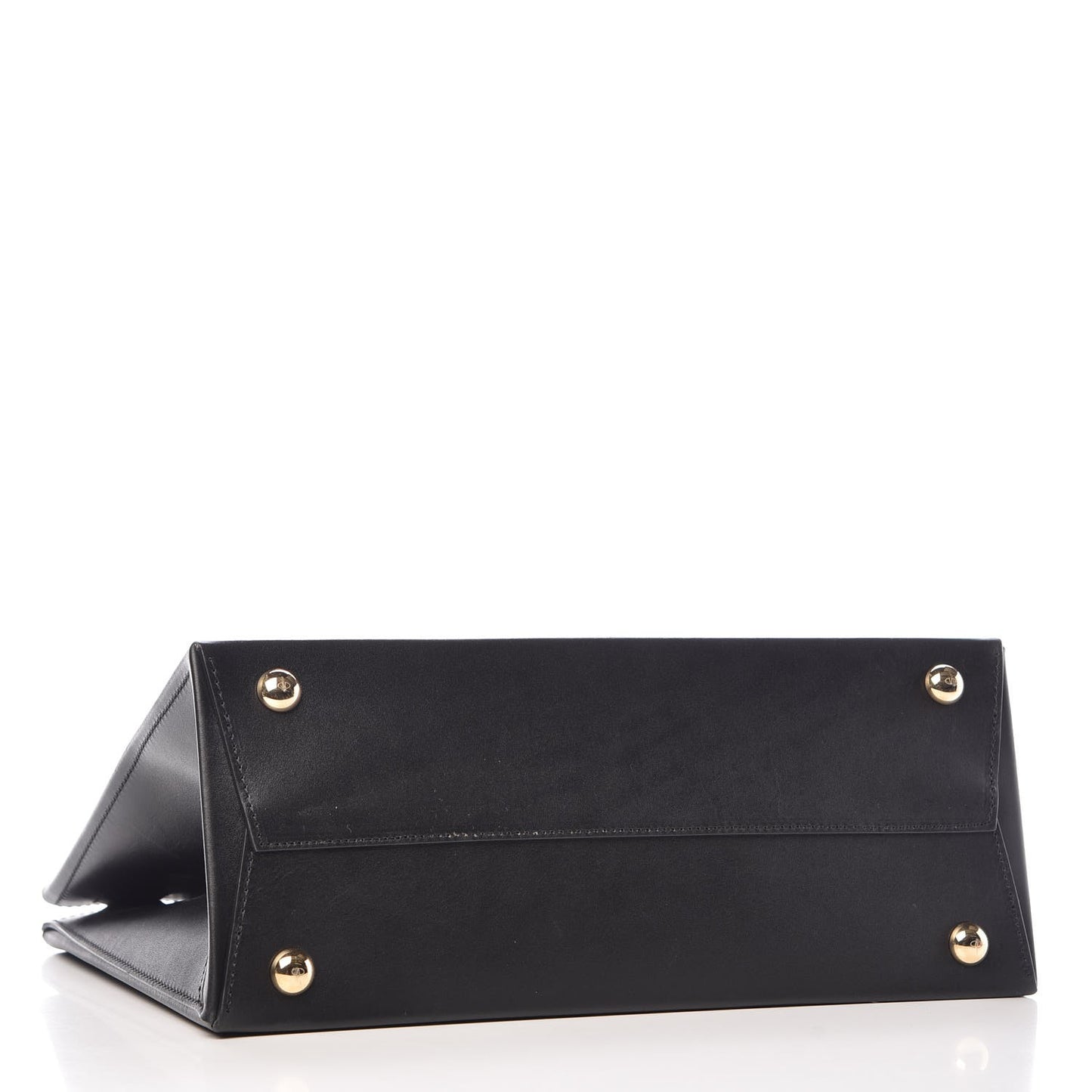 Printed Calfskin VLTN Tote Black