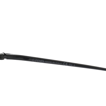Fendi Metal F is Fendi Printed Run Away Round Frame Sunglasses FF 0285/S Black 6 of 7