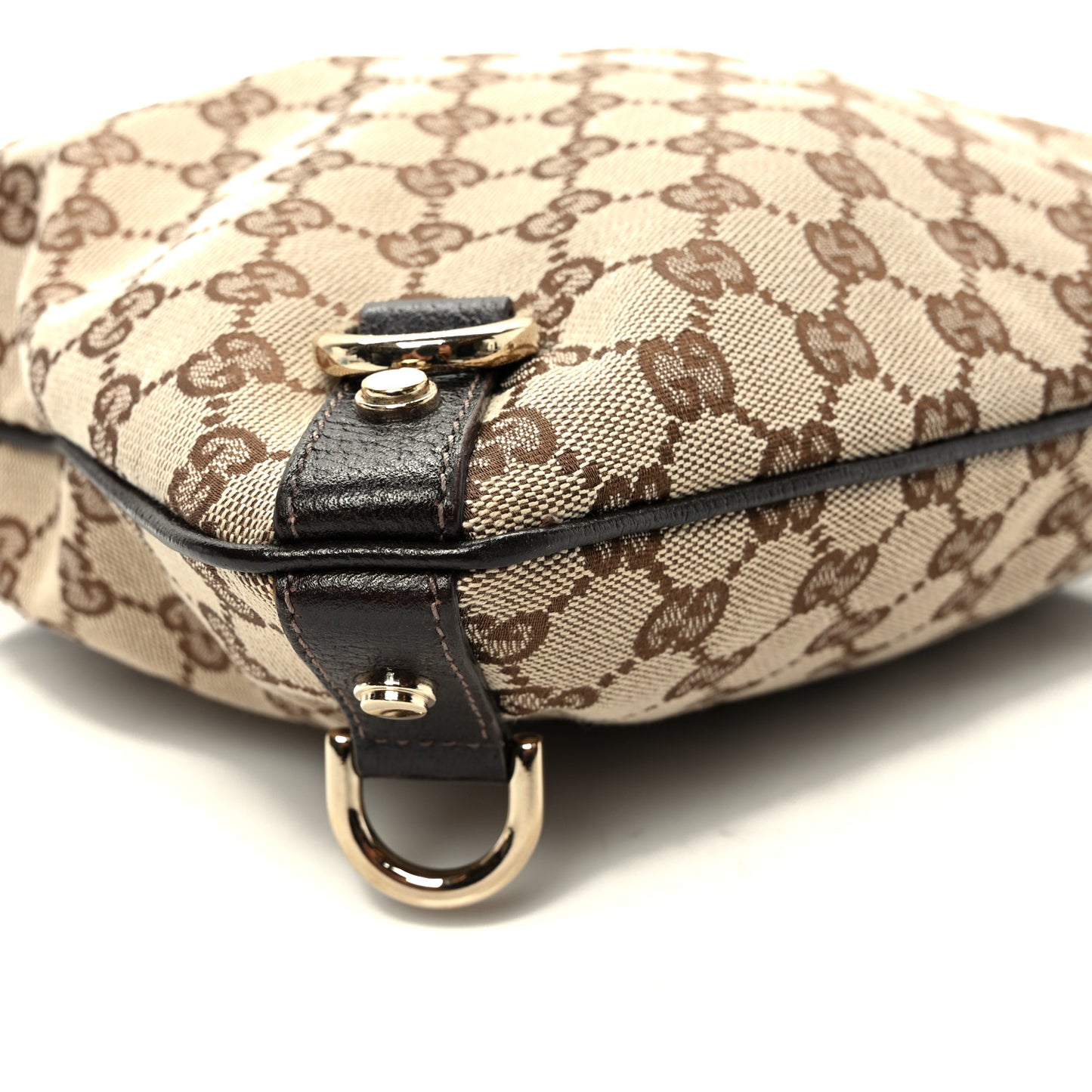 Monogram Abbey Messenger Bag Dark Brown