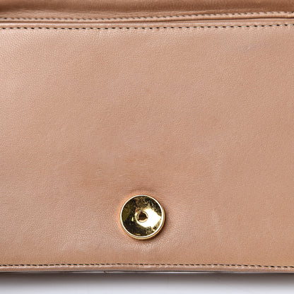 Chanel Lambskin Quilted Mini Flap Beige 17 of 19