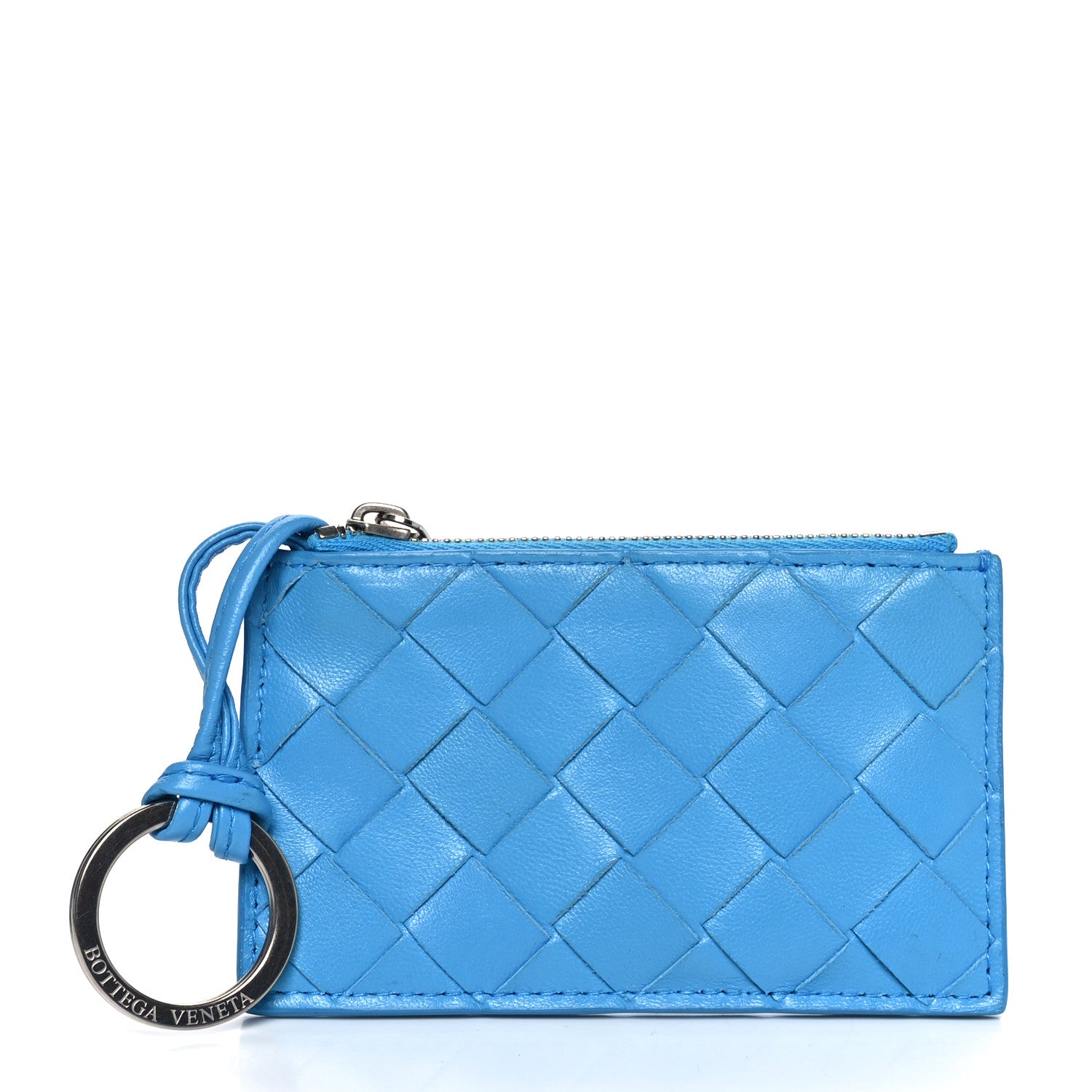 Bottega Veneta Nappa Intrecciato Key Case Pool 5 of 8