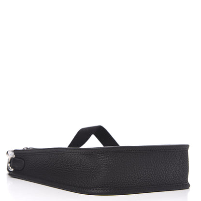Hermes Taurillon Clemence Evelyne TPM Black 4 of 10
