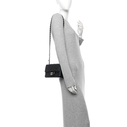 Chanel Lambskin Quilted Mini Square Flap Black 2 of 11