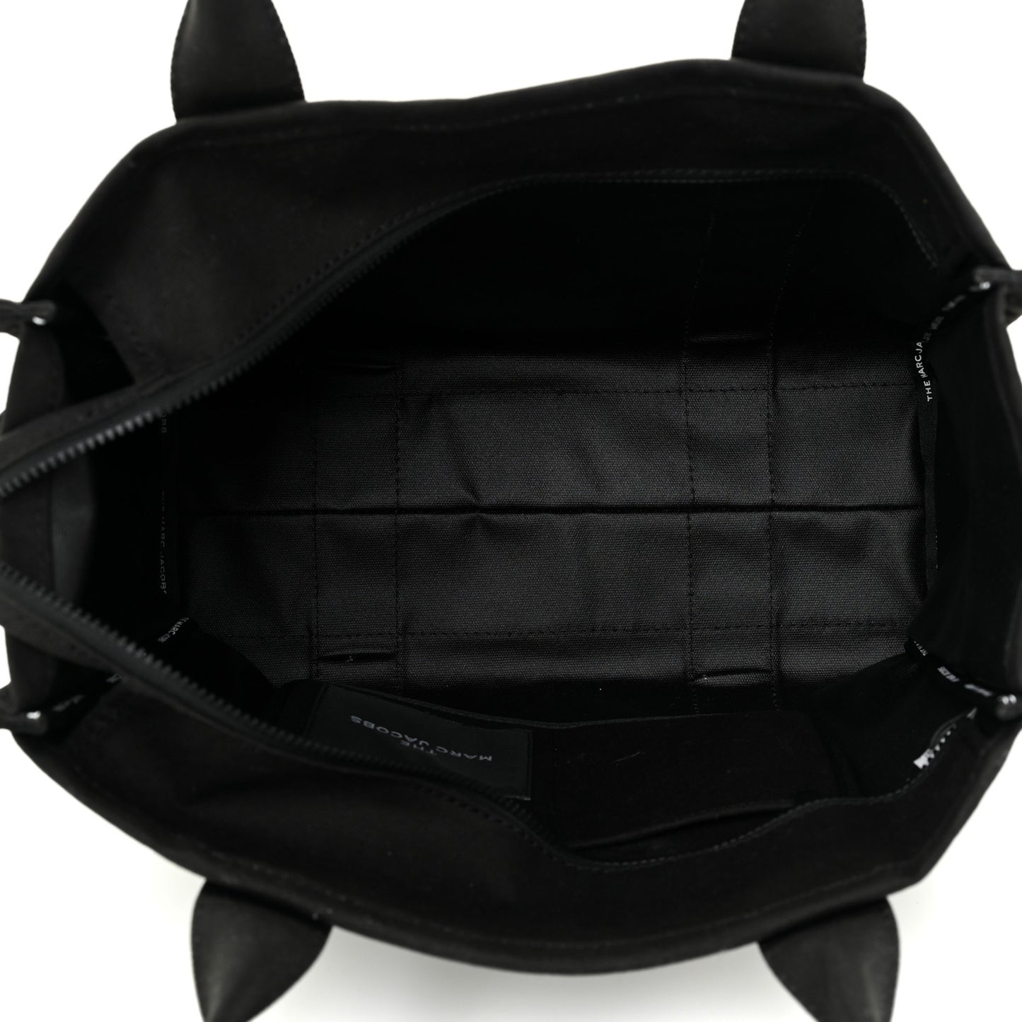 Cotton Canvas Large Tote Bag Black