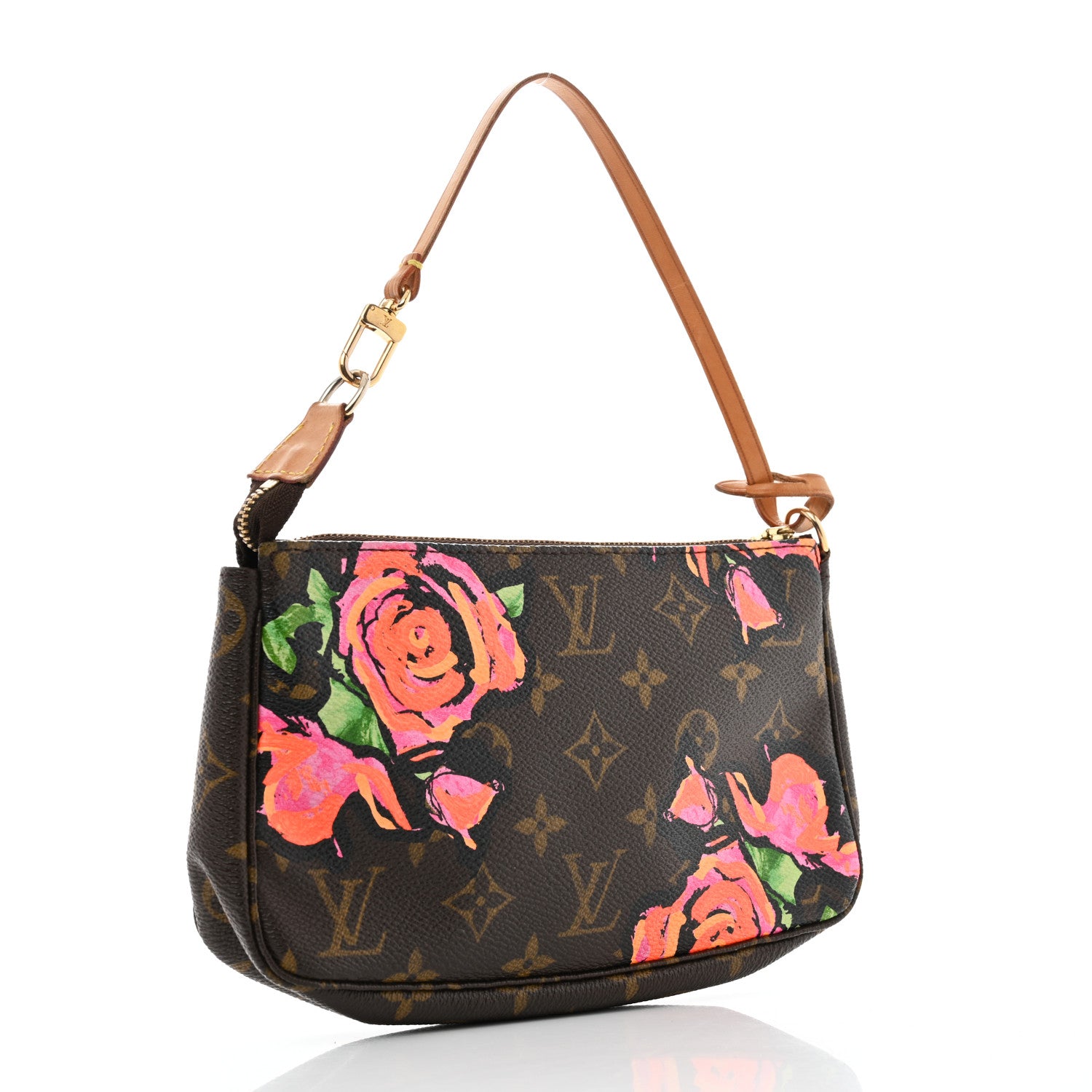 Louis Vuitton Monogram Roses Pochette Accessories 3 of 12