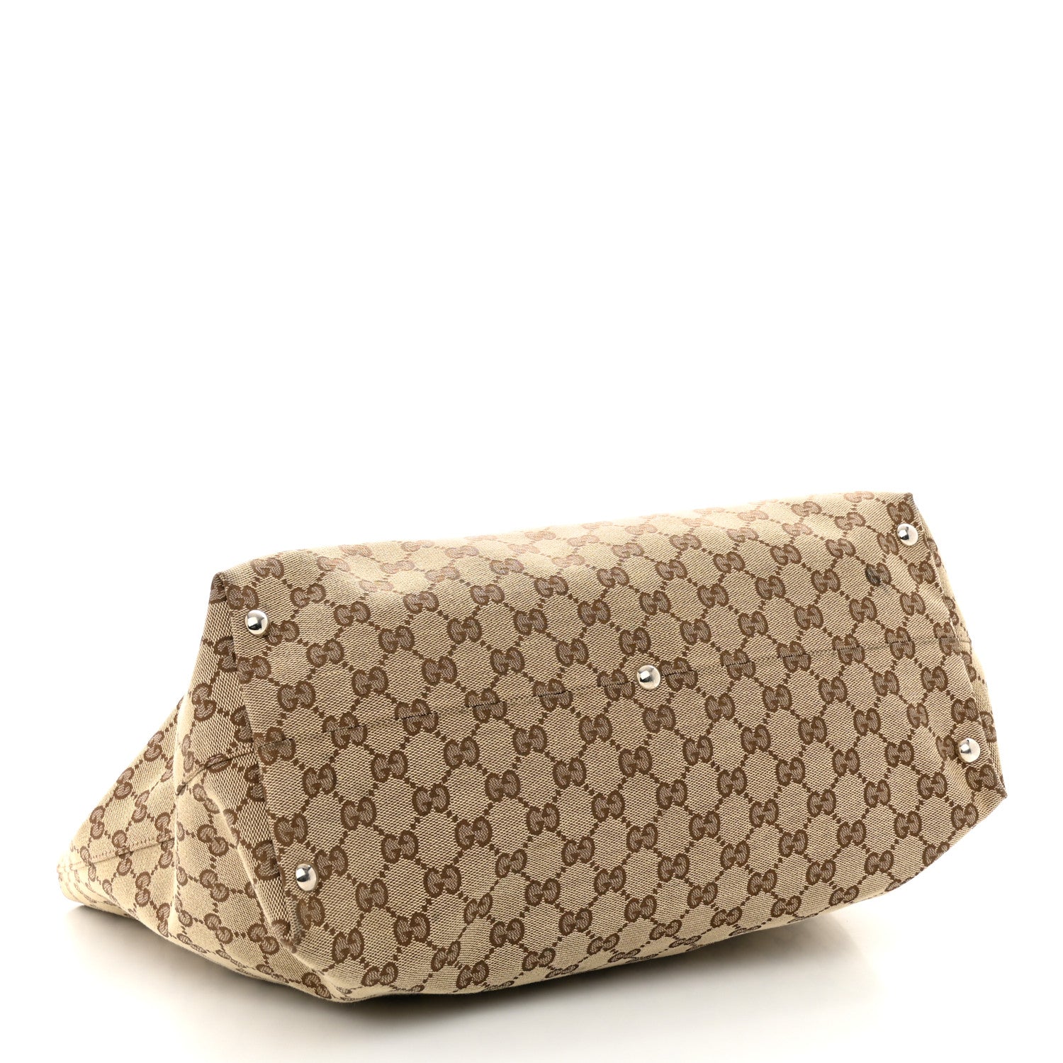 Gucci Monogram Medium Icon Bit Tote Light Brown 4 of 17