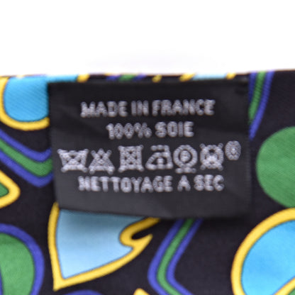 Hermes Silk Folklore Twilly Violet Black Rose Vif 3 of 5