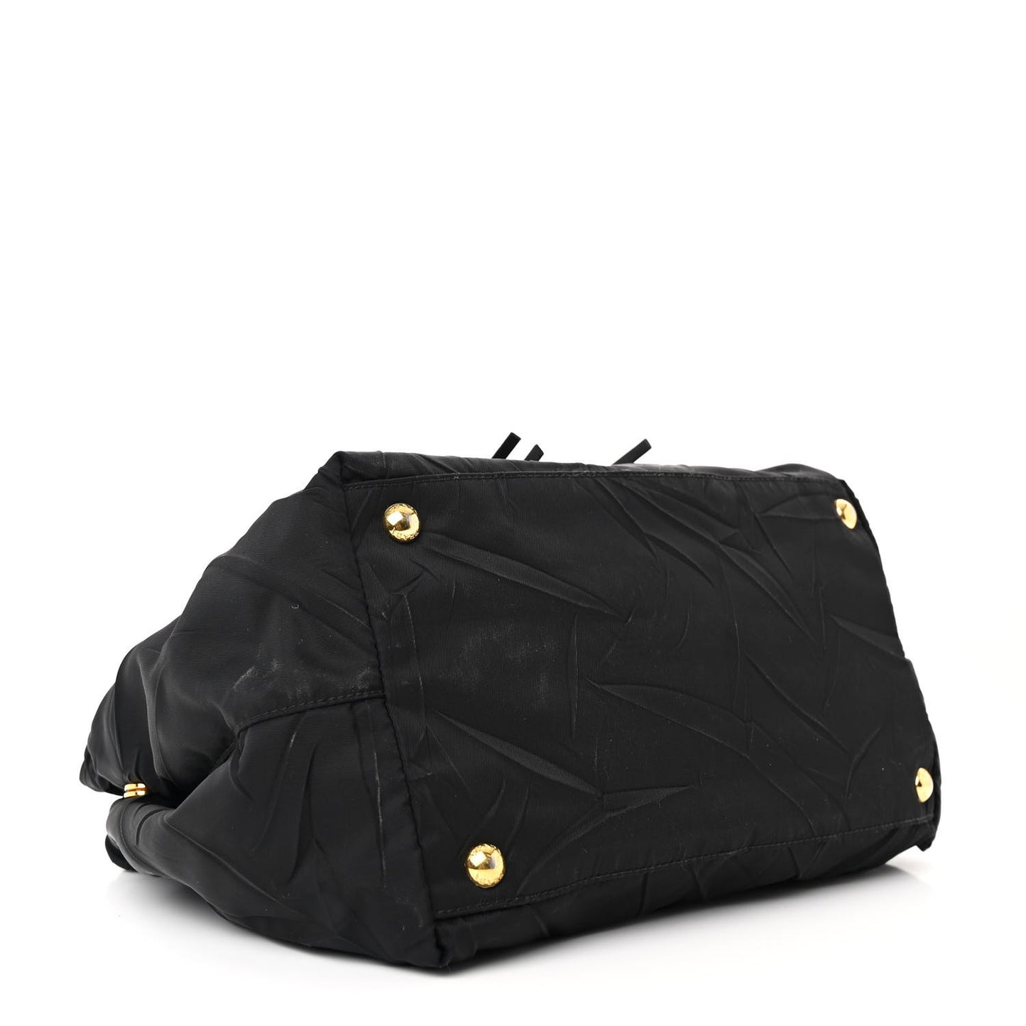 Tessuto Nylon Tassel Tote Black