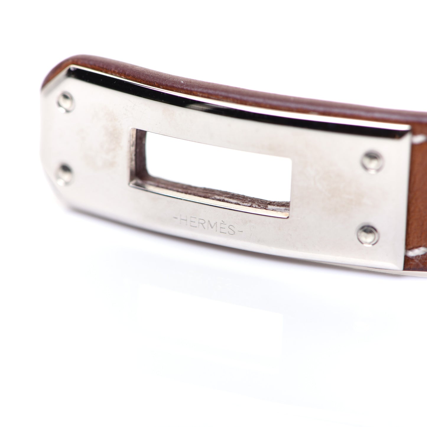 Barenia Kelly Double Tour Bracelet XS Fauve