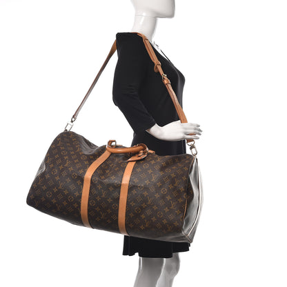 Louis Vuitton Monogram Keepall Bandouliere 55 2 of 20