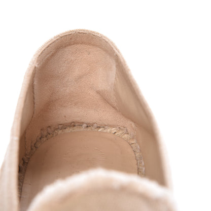 Chanel Toile CC Espadrilles 38 Beige Black 11 of 11