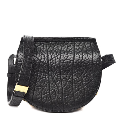 Givenchy Bullhide Mini Infinity Saddle Bag Black 1 of 9