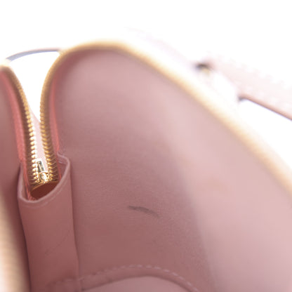 Louis Vuitton Vernis Alma BB Rose Ballerine 8 of 12