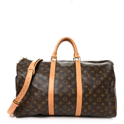 Louis Vuitton Monogram Keepall Bandouliere 50 1 of 12