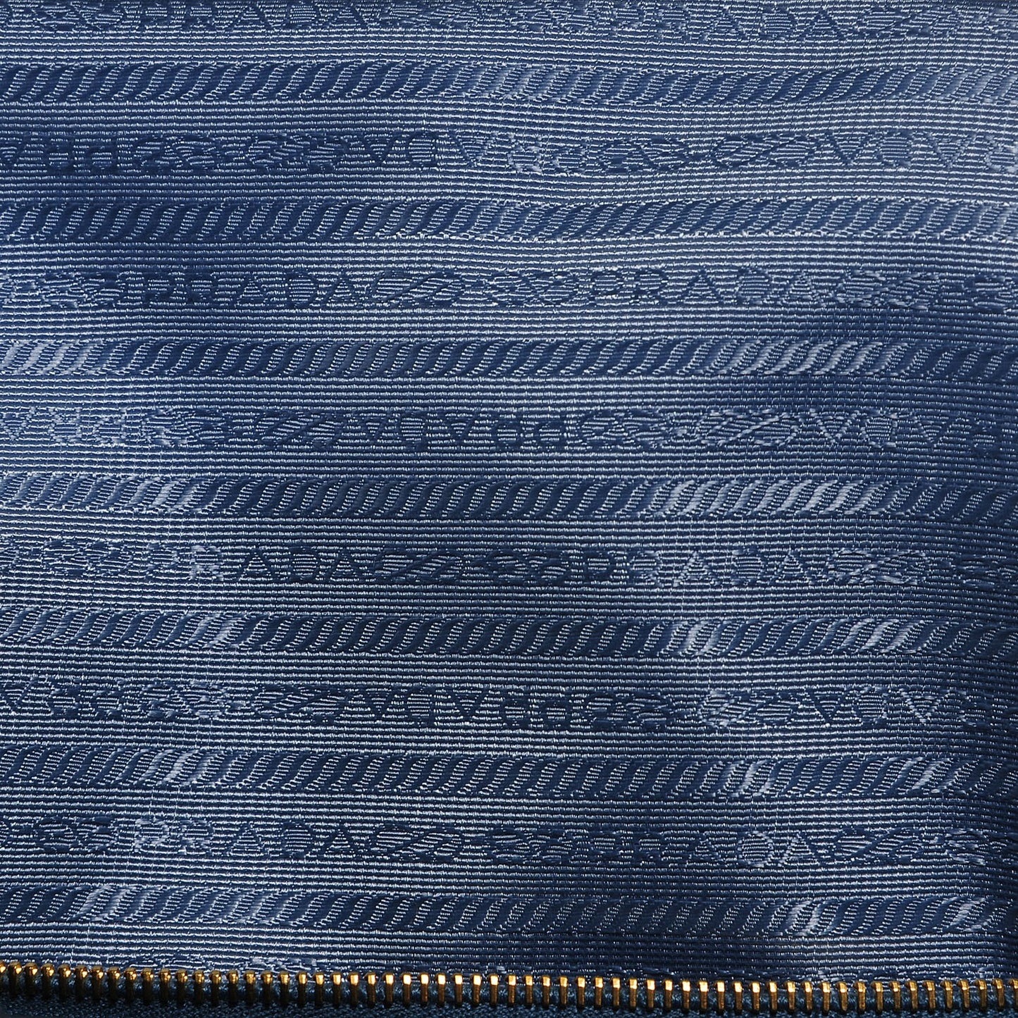 Vitello Daino Large Shopping Tote Marine