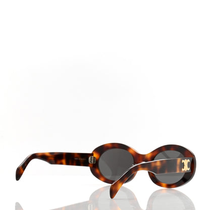 Celine Acetate Triomphe 01 Sunglasses CL 40194U Tortoise 4 of 7