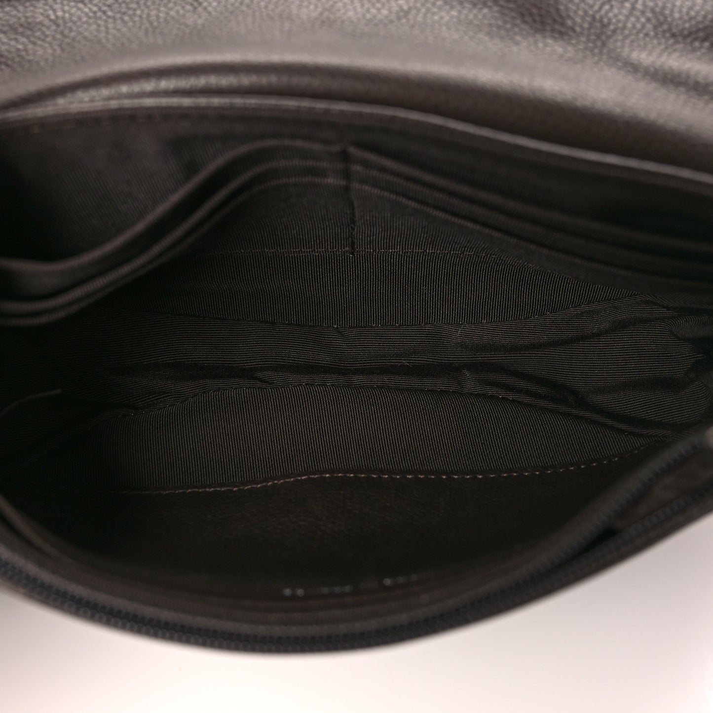 Caviar Half Moon Wallet On Chain WOC Brown