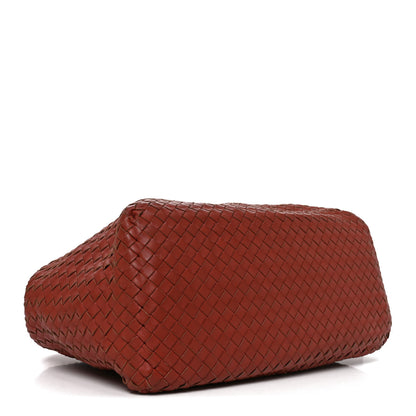 Bottega Veneta Nappa Intrecciato Boston Brique 4 of 11